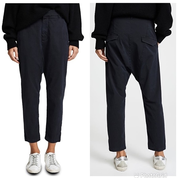 Nili Lotan Paris Pants Dark Navy Trousers - Picture 1 of 5